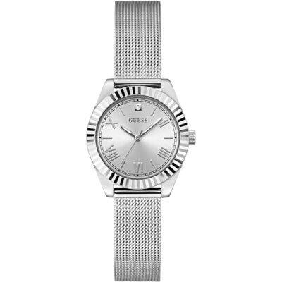 GUESS RELOJ MINI LUNA Cuarzo / 3 ATM Color esfera: Plateado/Gris Tamaño de la caja: 30,00 GUESS RELOJ MINI LUNA Cuarzo / 3 ATM Color esfera: Plateado/Gris Tamaño de la caja: 30,00
