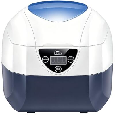 Uten Limpiador por Ultrasonidos, Limpiador Ultrasónico Multifuncional de 750ml,Con Cesta de Limpieza,Profesional Limpiador para Joyas, Gafas,Reloj, CD, Dentaduras y Piezas Metálicos Uten Limpiador por Ultrasonidos, Limpiador Ultrasónico Multifuncional de 750ml,Con Cesta de Limpieza,Profesional Limpiador para Joyas, Gafas,Reloj, CD, Dentaduras y Piezas Metálicos
