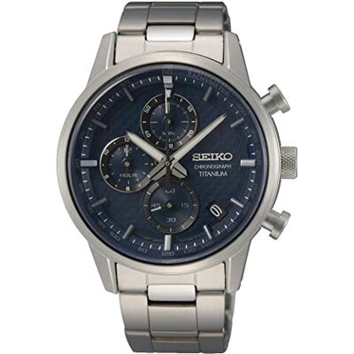 Seiko Chronograph Titan Reloj de Pulsera para hombres Seiko Chronograph Titan Reloj de Pulsera para hombres