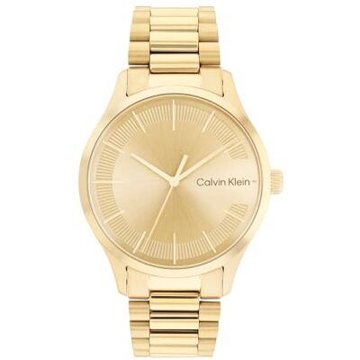 Calvin Reloj Analógico de Cuarzo para Hombre y Mujer Colección Iconic con Pulsera de Acero Inoxidable Calvin Reloj Analógico de Cuarzo para Hombre y Mujer Colección Iconic con Pulsera de Acero Inoxidable