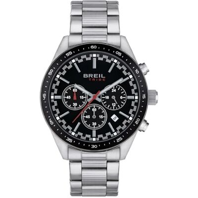 BREIL Reloj Hombre, Brazalete de Acero, Caja 42 cm Colección FAST, Movimiento Cuarzo Cosa Análoga, Resistente al agua hasta 100 metros, Ideas de regalos para Hombre BREIL Reloj Hombre, Brazalete de Acero, Caja 42 cm Colección FAST, Movimiento Cuarzo Cosa Análoga, Resistente al agua hasta 100 metros, Ideas de regalos para Hombre