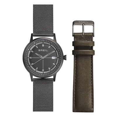 BREIL Reloj Hombre, Colección Six.3.Nine, Movimiento Cuarzo Cosa Análoga, Resistente al Agua hasta 50 Metros, Ideas de Regalos para Hombre BREIL Reloj Hombre, Colección Six.3.Nine, Movimiento Cuarzo Cosa Análoga, Resistente al Agua hasta 50 Metros, Ideas de Regalos para Hombre