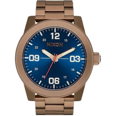 NIXON Reloj Analógico para Hombres de con Correa en Acero Inoxidable NIXON Reloj Analógico para Hombres de con Correa en Acero Inoxidable