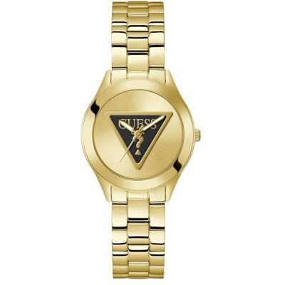 GUESS Tri Reloj para Mujer (Acero Inoxidable), Dorado, Clásico GUESS Tri Reloj para Mujer (Acero Inoxidable), Dorado, Clásico