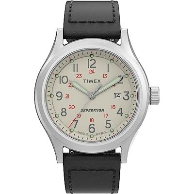 Timex Expedition North TW2W46800 Reloj para Hombre de 40 mm, Correa de Cuero de liberación rápida Timex Expedition North TW2W46800 Reloj para Hombre de 40 mm, Correa de Cuero de liberación rápida