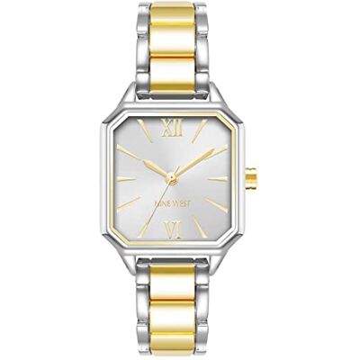 Nine West Reloj de Pulsera para Mujer, Bicolor Nine West Reloj de Pulsera para Mujer, Bicolor