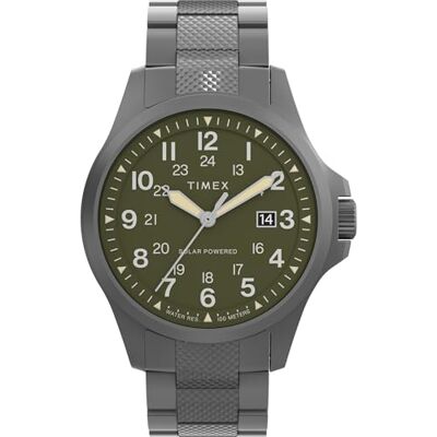 Timex Expedition North Reloj para Hombre, Pulsera de Acero Inoxidable de Bronce, Esfera Verde, Caja de Bronce, 41 mm, Timex Expedition North Reloj para Hombre, Pulsera de Acero Inoxidable de Bronce, Esfera Verde, Caja de Bronce, 41 mm,