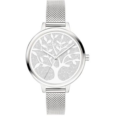 s.Oliver Reloj de Mujer – Redondo – Plata – 36 mm – Elegante Reloj de Mujer de Metal con Mecanismo de Cuarzo – Resistente al Agua 3 ATM – Resistente a los arañazos s.Oliver Reloj de Mujer – Redondo – Plata – 36 mm – Elegante Reloj de Mujer de Metal con Mecanismo de Cuarzo – Resistente al Agua 3 ATM – Resistente a los arañazos