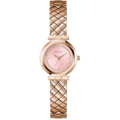 GUESS RELOJ MINI RUMOUR Cuarzo / 3 ATM Color esfera: Rosa Tamaño de la caja: 26,00 GUESS RELOJ MINI RUMOUR Cuarzo / 3 ATM Color esfera: Rosa Tamaño de la caja: 26,00