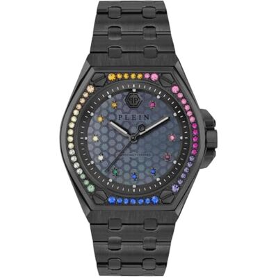 Philipp Plein Plein Extreme Reloj analógico de Cuarzo para Mujer, Acero Inoxidable Philipp Plein Plein Extreme Reloj analógico de Cuarzo para Mujer, Acero Inoxidable