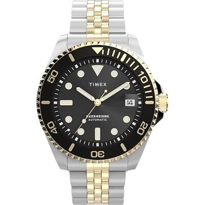 Timex TW2Y50800 Harborside Reloj automático de Pulsera de Acero Inoxidable de 40 mm para Hombre Timex TW2Y50800 Harborside Reloj automático de Pulsera de Acero Inoxidable de 40 mm para Hombre