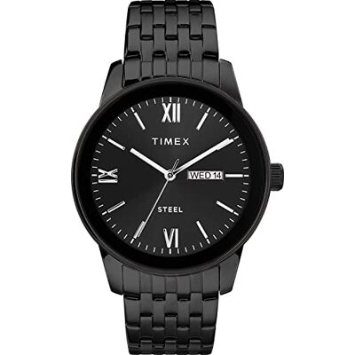 Timex Classics Reloj de acero inoxidable 41mm para hombre Timex Classics Reloj de acero inoxidable 41mm para hombre