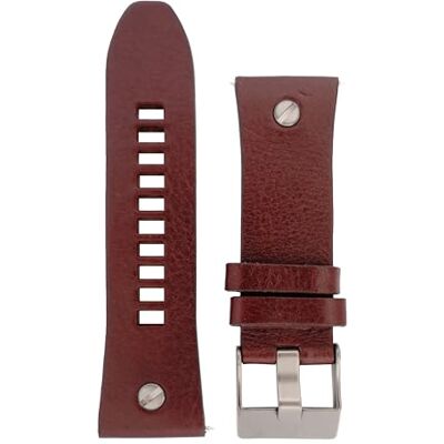 Diesel Relojes de pulsera para hombre, 28 mm, piel marrón, correa de repuesto original para DZ7314, marrón Diesel Relojes de pulsera para hombre, 28 mm, piel marrón, correa de repuesto original para DZ7314, marrón