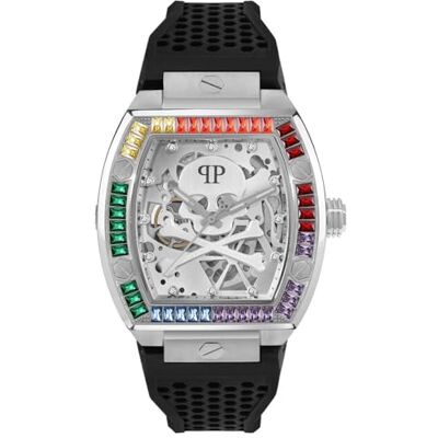 Philipp Plein The $Keleton Reloj de Pulsera analógico automático para Hombre Philipp Plein The $Keleton Reloj de Pulsera analógico automático para Hombre