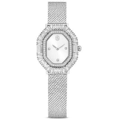 Swarovski Reloj Matrix Octagon, Brazalete de Metal, Acero Inoxidable, Colección Matrix, Caja de Acero Inoxidable, Cristales de Talla Redonda y Fantasía, Sumergible hasta 50 m, Tono Plateado Swarovski Reloj Matrix Octagon, Brazalete de Metal, Acero Inoxidable, Colección Matrix, Caja de Acero Inoxidable, Cristales de Talla Redonda y Fantasía, Sumergible hasta 50 m, Tono Plateado