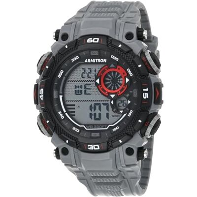 Armitron Sport Reloj cronógrafo Digital para Hombre con Correa de Resina, 40/8397 Armitron Sport Reloj cronógrafo Digital para Hombre con Correa de Resina, 40/8397