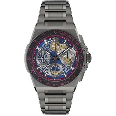 Versace Reloj Hombre Automático Greca Extreme Chrono Skeleton Versace Reloj Hombre Automático Greca Extreme Chrono Skeleton