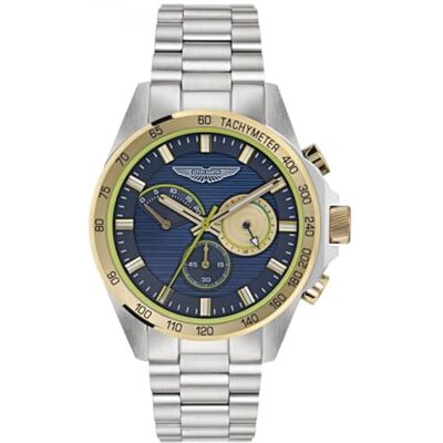 Aston Martin Racing Reloj cronógrafo para Hombre AML Thrill MTRH1, Plata Aston Martin Racing Reloj cronógrafo para Hombre AML Thrill MTRH1, Plata