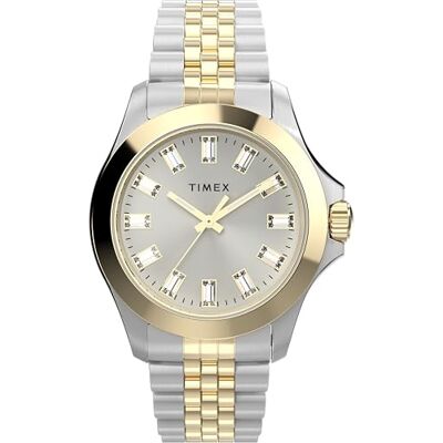 Timex Kaia TW2Y54700 Reloj de Pulsera de Acero Inoxidable de 40 mm para Mujer Timex Kaia TW2Y54700 Reloj de Pulsera de Acero Inoxidable de 40 mm para Mujer