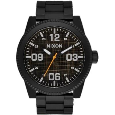 NIXON Reloj Analógico para Hombres de con Correa en Acero Inoxidable NIXON Reloj Analógico para Hombres de con Correa en Acero Inoxidable