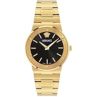 Versace Greca Logo Aereo Swiss Made Reloj de Pulsera analógico de Cuarzo para Hombre Versace Greca Logo Aereo Swiss Made Reloj de Pulsera analógico de Cuarzo para Hombre