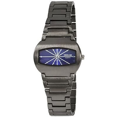 Excellanc Reloj analógico de mujer de cuarzo con correa de aleación gris Excellanc Reloj analógico de mujer de cuarzo con correa de aleación gris