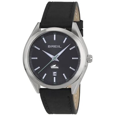 BREIL , Colección Manta City, Reloj para Hombre Fabricado en Acero, Movimiento de Cuarzo Miyota GM10, Luminoso, Fecha, Cierre Plegable, Resistente al Agua, Caja de 40 mm, Color Antracita BREIL , Colección Manta City, Reloj para Hombre Fabricado en Acero, Movimiento de Cuarzo Miyota GM10, Luminoso, Fecha, Cierre Plegable, Resistente al Agua, Caja de 40 mm, Color Antracita