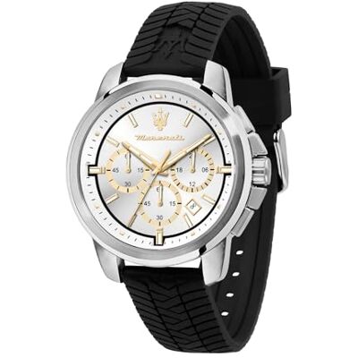 Maserati Reloj Hombre, Cronógrafo, Analógico, 44 mm, Colección SUCCESSO Edición Limitada R8871621041 Maserati Reloj Hombre, Cronógrafo, Analógico, 44 mm, Colección SUCCESSO Edición Limitada R8871621041