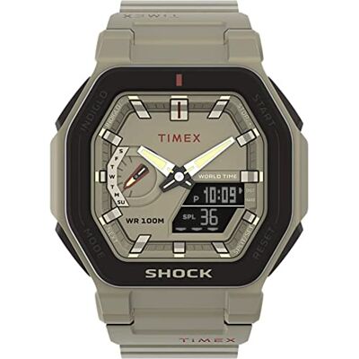 Timex Reloj Análogico-Digital para Hombre de Cuarzo con Correa en Plástico Timex Reloj Análogico-Digital para Hombre de Cuarzo con Correa en Plástico