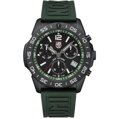 Luminox Pacific Diver Reloj de Buceo para Hombre (Cuarzo, Caja de Acero Inoxidable de 44 mm, Correa de Caucho, Esfera Negra, Sumergible a 20 Bares, cronógrafo, Fecha, manecillas Luminosas) Luminox Pacific Diver Reloj de Buceo para Hombre (Cuarzo, Caja de Acero Inoxidable de 44 mm, Correa de Caucho, Esfera Negra, Sumergible a 20 Bares, cronógrafo, Fecha, manecillas Luminosas)