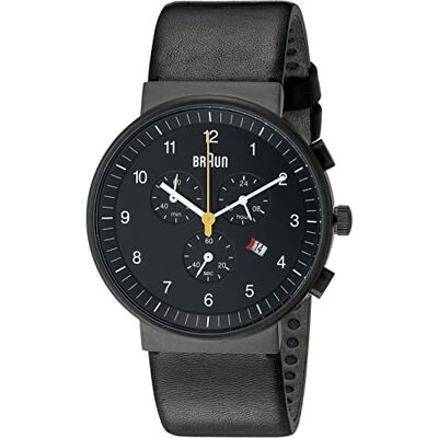 Braun Classic Gent crono Reloj para Hombre Analógico de Cuarzo japonés con Brazalete de Piel sintética Braun Classic Gent crono Reloj para Hombre Analógico de Cuarzo japonés con Brazalete de Piel sintética