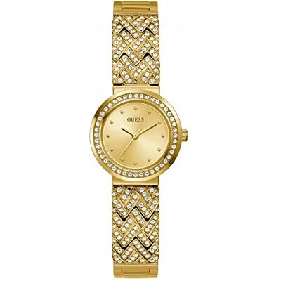 GUESS US Women's Gold-Tone Analog Watch GUESS US Women's Gold-Tone Analog Watch