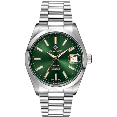GANT Eastham 100m (42mm) Esfera Verde/Acero Inoxidable G161006 GANT Eastham 100m (42mm) Esfera Verde/Acero Inoxidable G161006