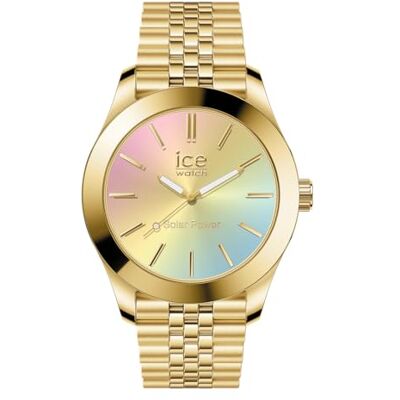 ICE-WATCH Ice Steel Gold Rainbow Reloj Multicolor para Mujer con Correa de Metal Small (37mm) ICE-WATCH Ice Steel Gold Rainbow Reloj Multicolor para Mujer con Correa de Metal Small (37mm)