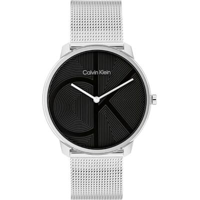 Calvin Reloj Analógico de Cuarzo para Hombre y Mujer Colección Iconic Disponible con Pulsera de Acero Inoxidable en Enlace o en Malla Calvin Reloj Analógico de Cuarzo para Hombre y Mujer Colección Iconic Disponible con Pulsera de Acero Inoxidable en Enlace o en Malla