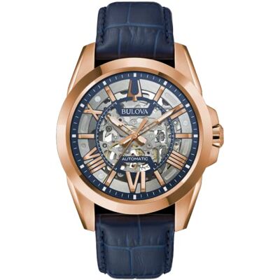 Bulova Sutton Automatic, Reloj automático Sutton Automatic de los Hombres, Azul, Bulova Sutton Automatic, Reloj automático Sutton Automatic de los Hombres, Azul,