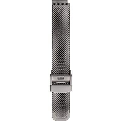 BERING Mujer Intercambiable Gris Acero Inoxidable Correa de Reloj BERING Mujer Intercambiable Gris Acero Inoxidable Correa de Reloj
