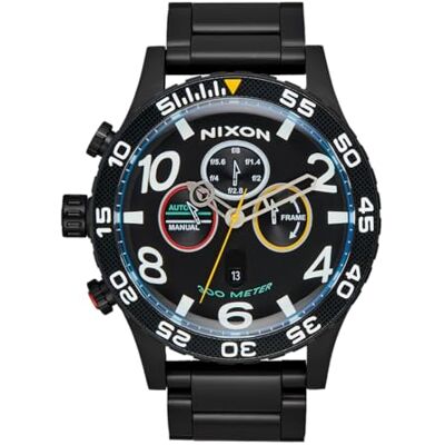 NIXON Reloj Analógico para Hombres de con Correa en Acero Inoxidable NIXON Reloj Analógico para Hombres de con Correa en Acero Inoxidable