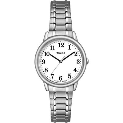 Timex Easy Reader Reloj con banda de expansion de 30mm para mujer TW2P78500 Timex Easy Reader Reloj con banda de expansion de 30mm para mujer TW2P78500