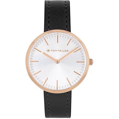 TOM TAILOR Reloj de Pulsera de Piel sintética para Mujer, Impermeable, 5 Bares, Incluye Caja de Regalo TOM TAILOR Reloj de Pulsera de Piel sintética para Mujer, Impermeable, 5 Bares, Incluye Caja de Regalo