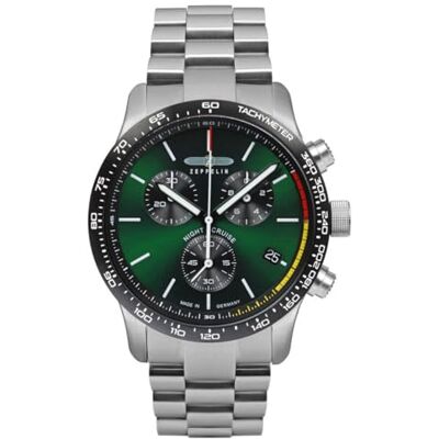 Zeppelin Night Cruise Reloj para Hombre Analógico de Cuarzo con Brazalete de Piel de Vaca Zeppelin Night Cruise Reloj para Hombre Analógico de Cuarzo con Brazalete de Piel de Vaca