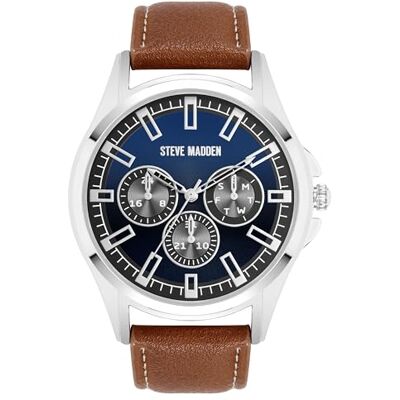 Steve Madden Reloj para Hombre con Correa Steve Madden Reloj para Hombre con Correa