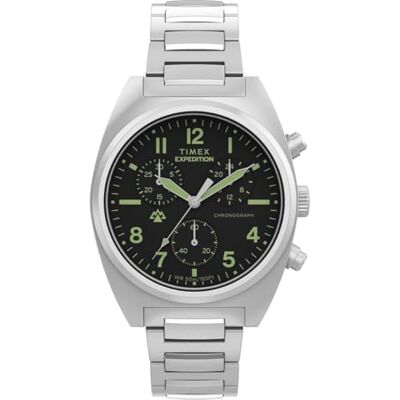 Timex Hombre Cronógrafo Cuarzo Reloj Expedition North Capstone con Correa de Acero Inoxidable Timex Hombre Cronógrafo Cuarzo Reloj Expedition North Capstone con Correa de Acero Inoxidable