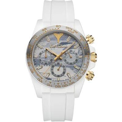 Carlo Colucci Reloj de Hombre CC700-1 de Cuarzo Blanco Cristal Zafiro Acero Inoxidable Carlo Colucci Reloj de Hombre CC700-1 de Cuarzo Blanco Cristal Zafiro Acero Inoxidable