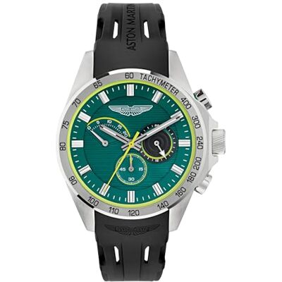 Aston Martin Racing Reloj cronógrafo para Hombre AML Thrill MTRH1, Negro Aston Martin Racing Reloj cronógrafo para Hombre AML Thrill MTRH1, Negro