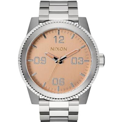 NIXON Reloj analógico de Cuarzo para Hombre con Correa de Acero Inoxidable NIXON Reloj analógico de Cuarzo para Hombre con Correa de Acero Inoxidable