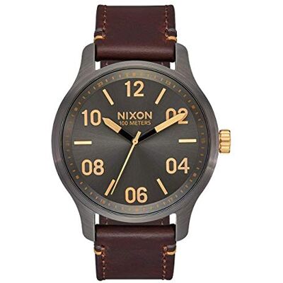 NIXON Patrol Leather Reloj de Pulsera para hombres NIXON Patrol Leather Reloj de Pulsera para hombres