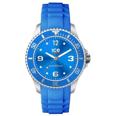 ICE-WATCH Ice Steel Reloj Plateado para Hombre con Correa de Silicona (Small) ICE-WATCH Ice Steel Reloj Plateado para Hombre con Correa de Silicona (Small)