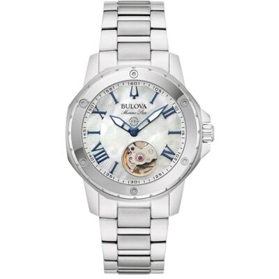 Bulova Reloj automático , Plata Bulova Reloj automático , Plata