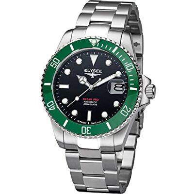 Elysee Reloj Analógico para Hombres de Automático con Correa en Acero Inoxidable Elysee Reloj Analógico para Hombres de Automático con Correa en Acero Inoxidable